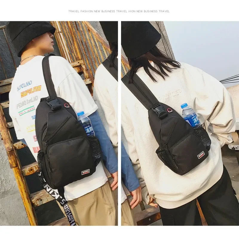 Clearance_New Fashion Chest Bag Ins Style Messenger Bag 2 in 1 Shoulder Bag Multi-function Large Capacity Outdoor Bags for Women