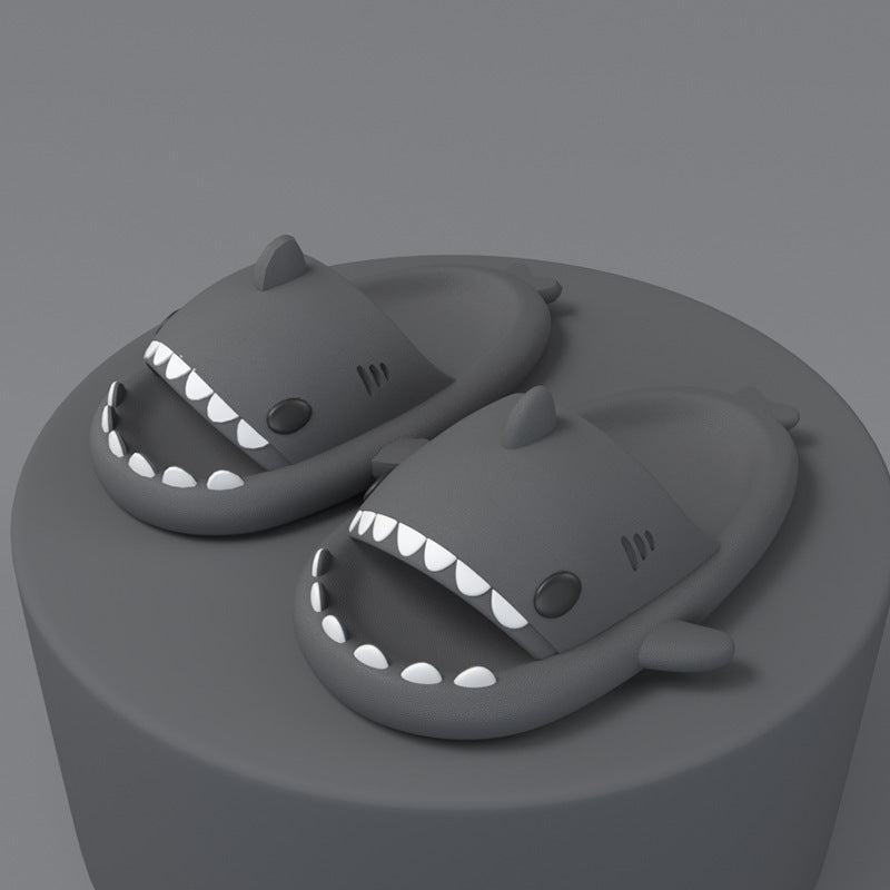 Indoor Outdoor Cute Shark Slippers