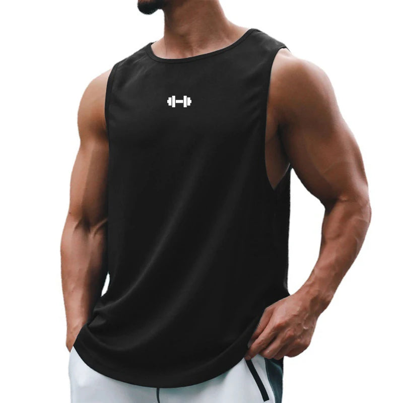 Men's Loose Gym Tank Tee