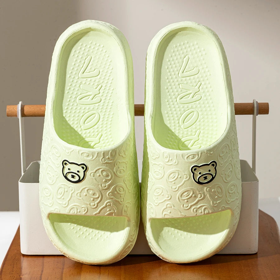 Cute Bear Women Slippers