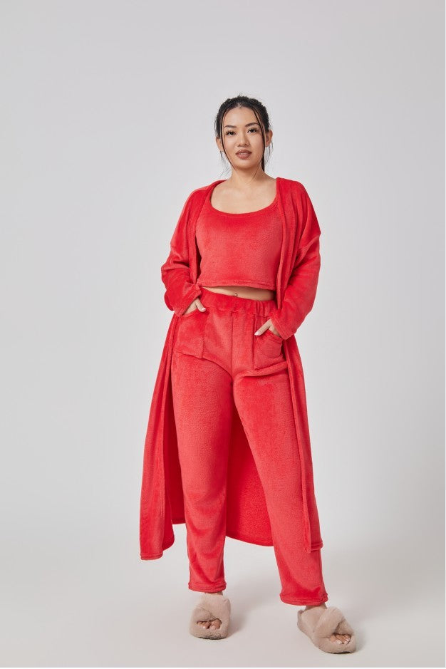 Cozy Pajama 3 Piece Lounge Set