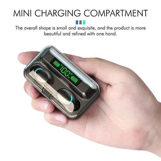 Wireless Bluetooth Earbuds w/ Charging Case