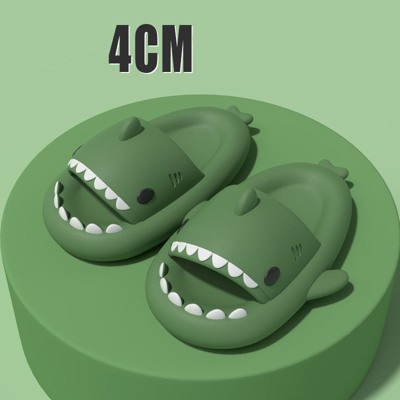 Indoor Outdoor Cute Shark Slippers