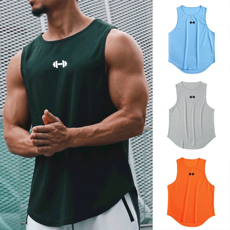 Men's Loose Gym Tank Tee