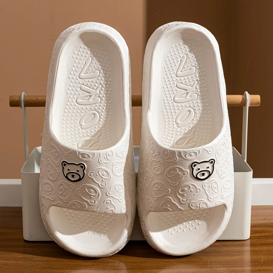 Cute Bear Women Slippers