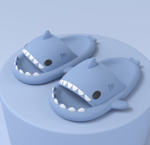 Indoor Outdoor Cute Shark Slippers