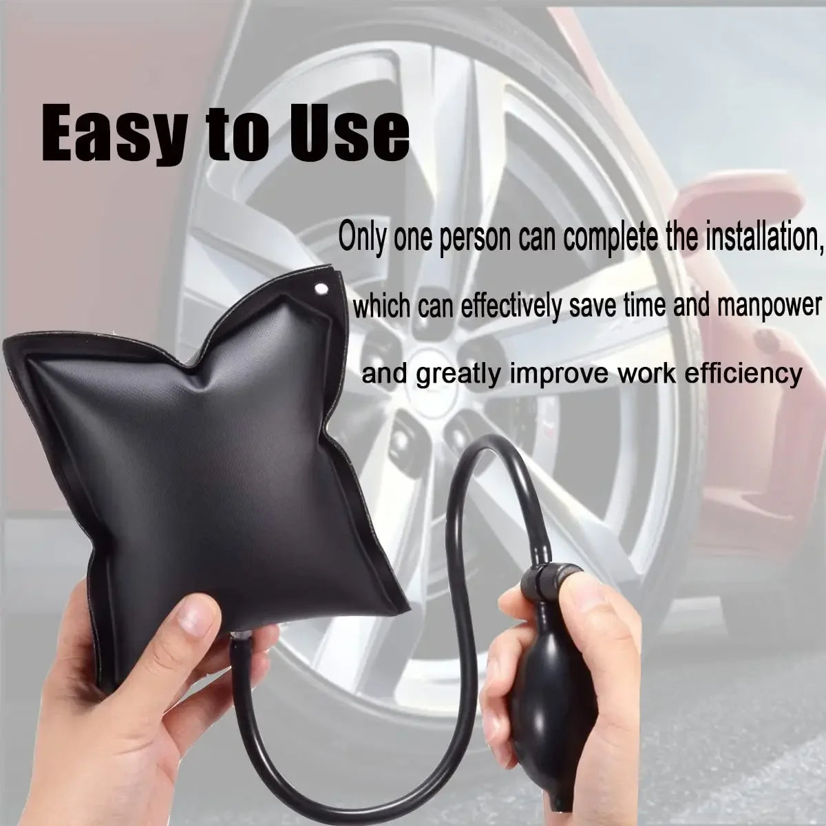 Air Pump Wedges Inflatable Airbag
