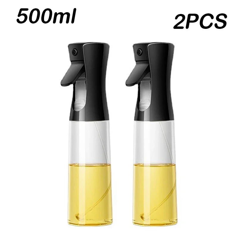 2 in 1 Pour Spray Sprayer Household Kitchen Oils Spray Cooking Olive Oil Dispenser Oil Baking Vinegar Soy Sauce Spray Container