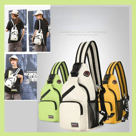 Clearance_New Fashion Chest Bag Ins Style Messenger Bag 2 in 1 Shoulder Bag Multi-function Large Capacity Outdoor Bags for Women