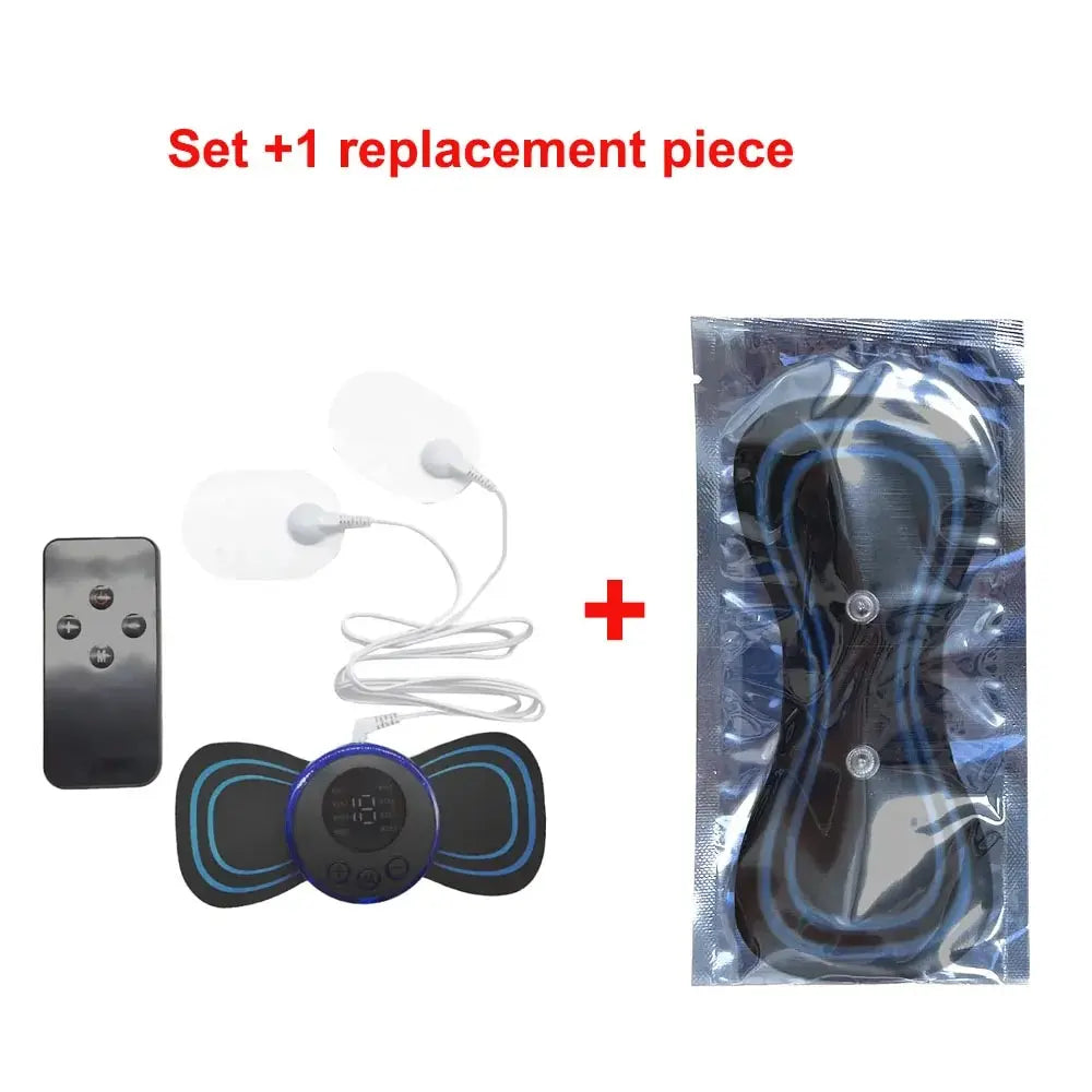 8 Modes Rechargeable Neck Massager With Remote Control