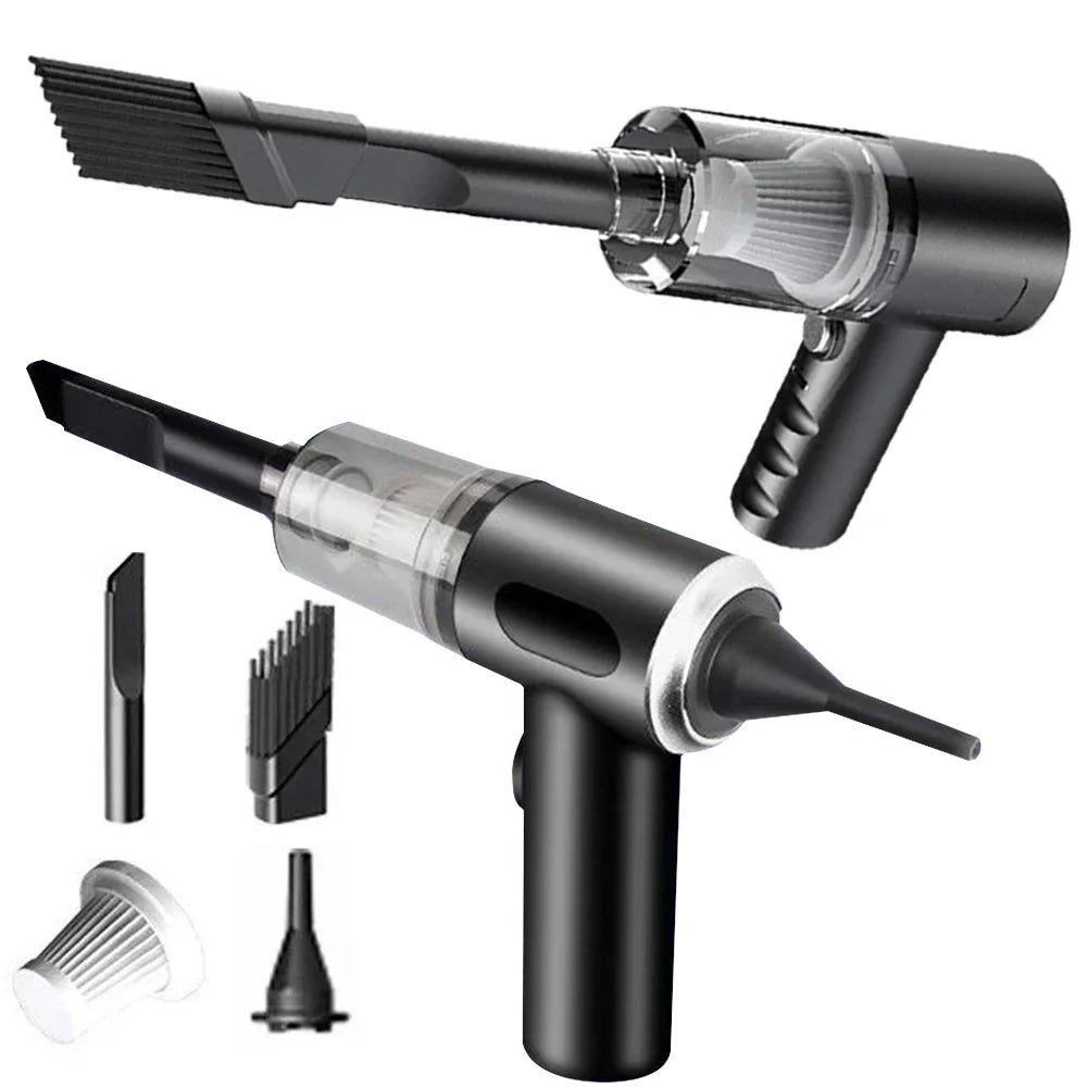 Portable Wireless Car Vacuum Cleaner Wireless Vacuum Cleaner Dual Use for Home and Car 120W High Power Powerful Vacuum Cleaner