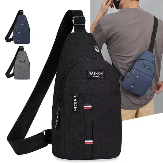 Men's Waterproof Large Capacity Fanny Pack, Adjustable Strap For Outdoor Activities, Travel Running, Hiking, And Cycling