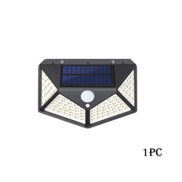 1/2/4Pcs Intelligent Light Controlled LED Solar Lights Waterproof Human Body Sensing Street Light for Outdoor Garden Lighting