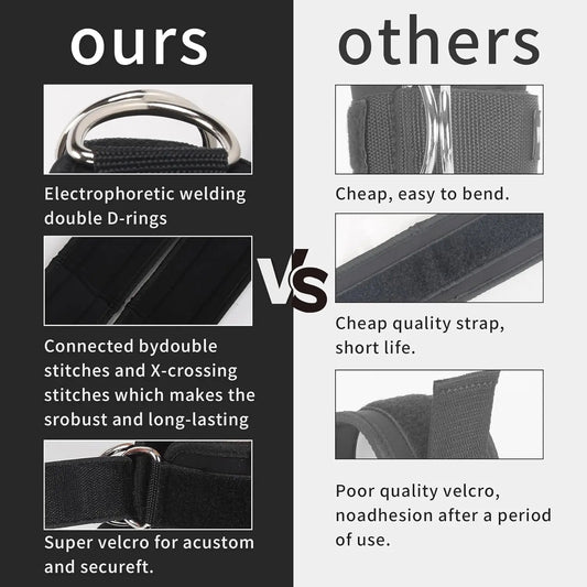 Ankle Straps Resistance Bands Set