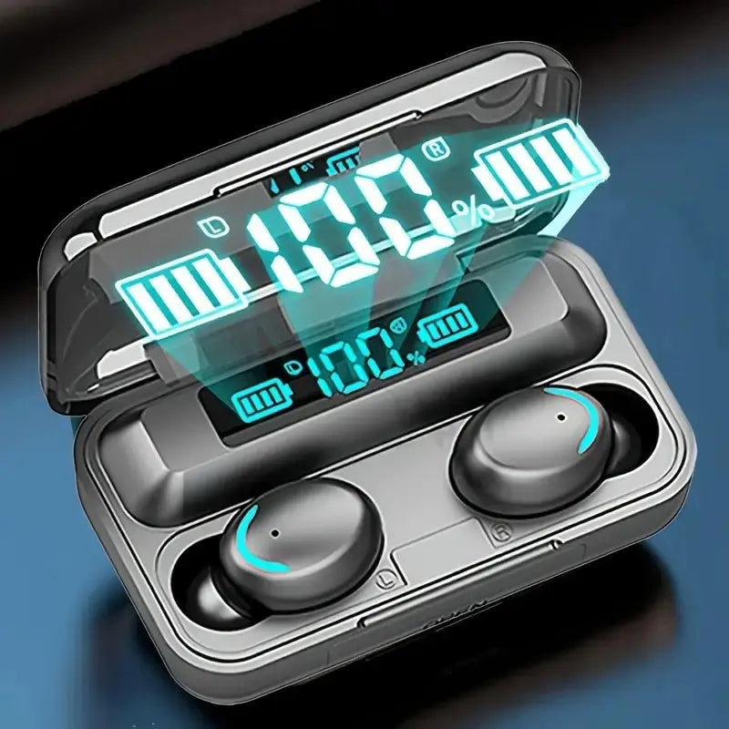 Wireless Bluetooth Earbuds w/ Charging Case