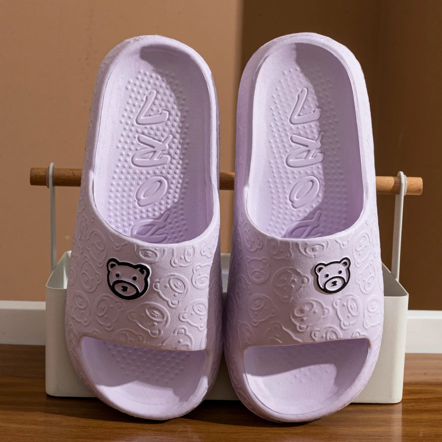 Cute Bear Women Slippers