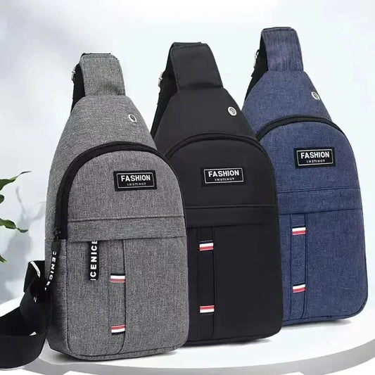 Men's Waterproof Large Capacity Chest Bag