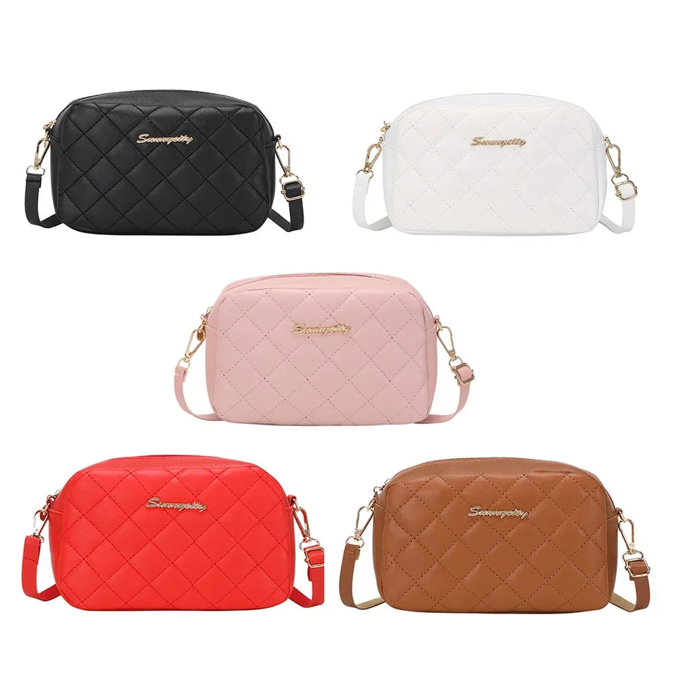 2025 Tassel Small Messenger Bag For Women Trend Lingge Embroidery Camera Female Shoulder Bag Fashion Chain Ladies Crossbody Bags