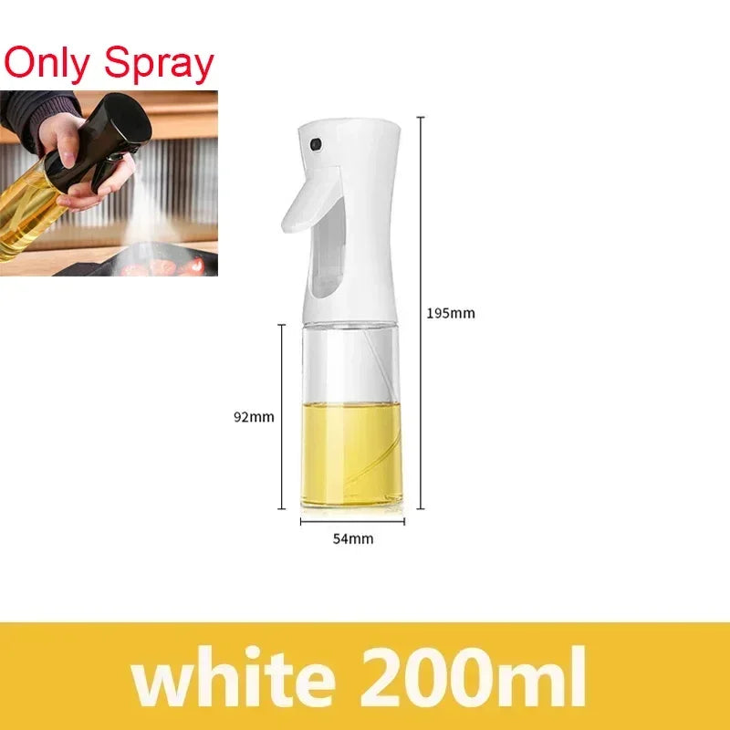2 in 1 Pour Spray Sprayer Household Kitchen Oils Spray Cooking Olive Oil Dispenser Oil Baking Vinegar Soy Sauce Spray Container