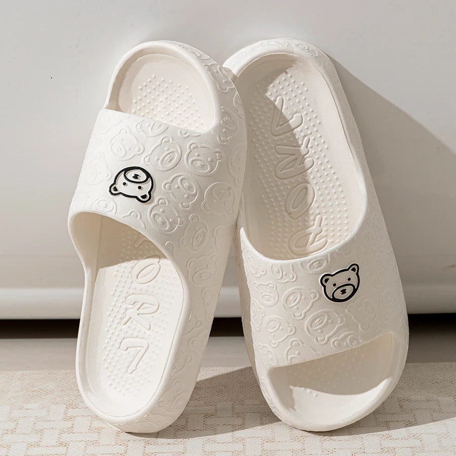 Cute Bear Women Slippers
