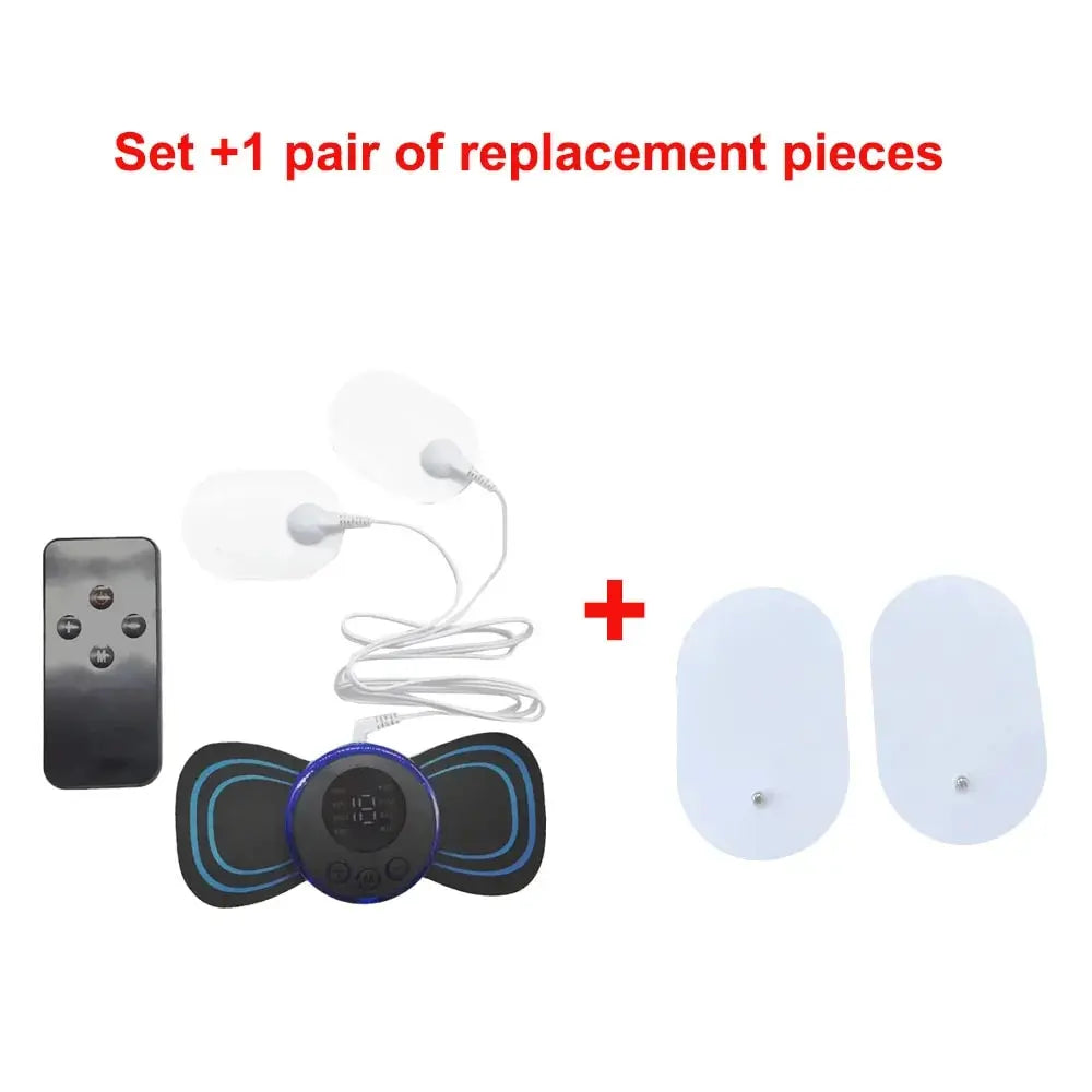 8 Modes Rechargeable Neck Massager With Remote Control