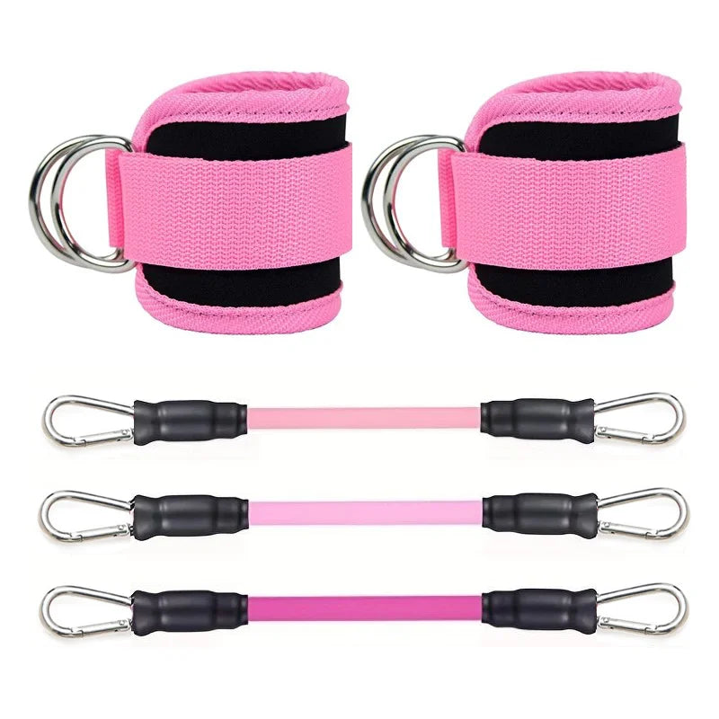 Ankle Straps Resistance Bands Set