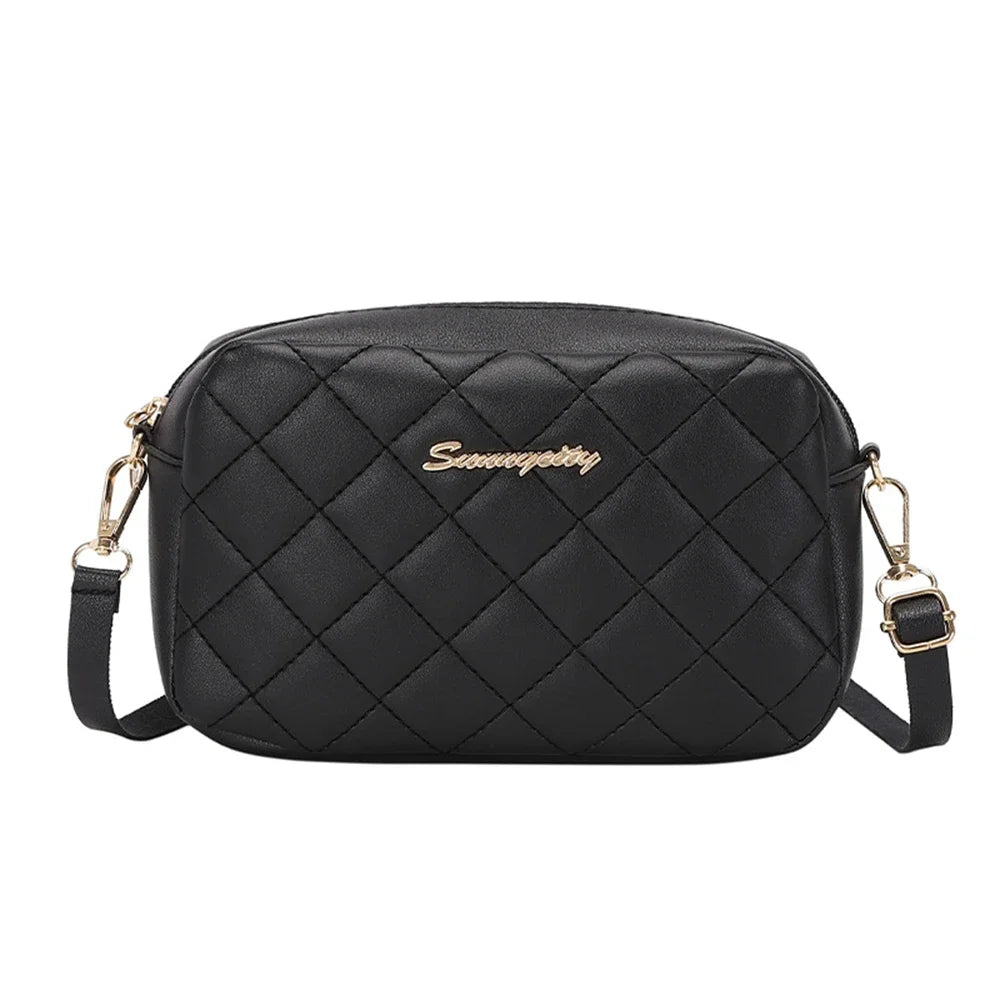 2025 Tassel Small Messenger Bag For Women Trend Lingge Embroidery Camera Female Shoulder Bag Fashion Chain Ladies Crossbody Bags