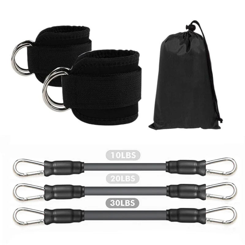 Ankle Straps Resistance Bands Set